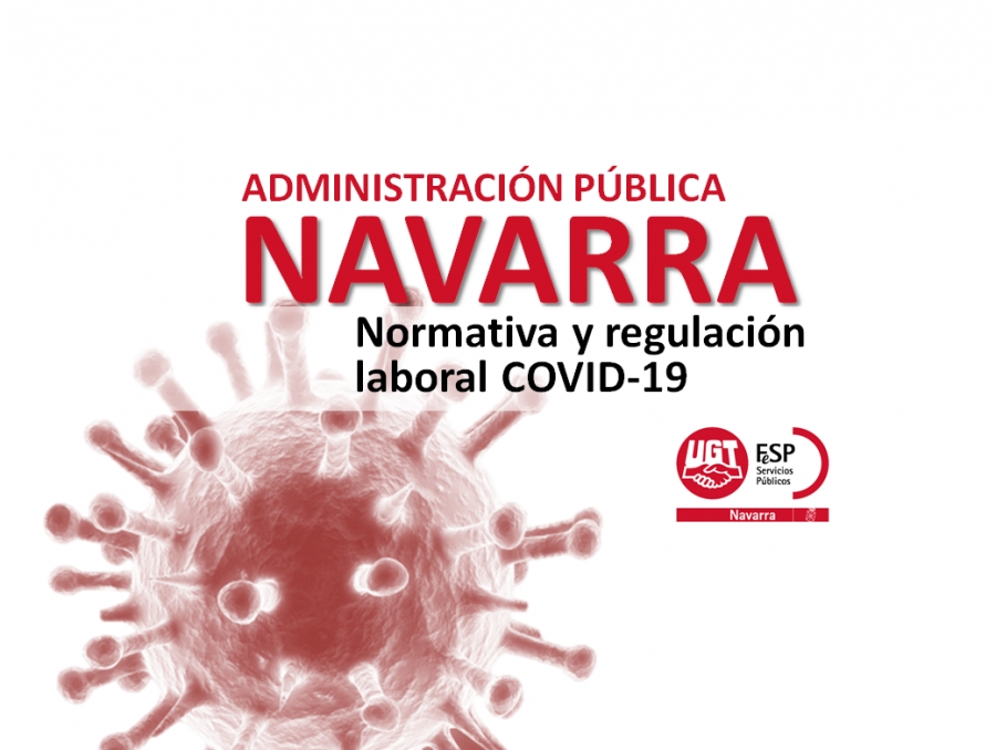 Administración Pública Navarra: medidas de aplicación por el coronavirus.