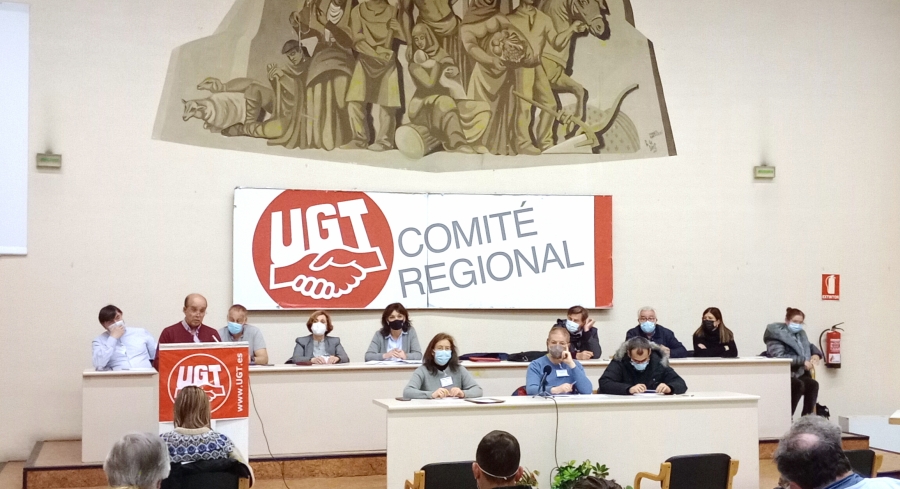 Servicios Públicos UGT Navarra. Comité regional 2022.