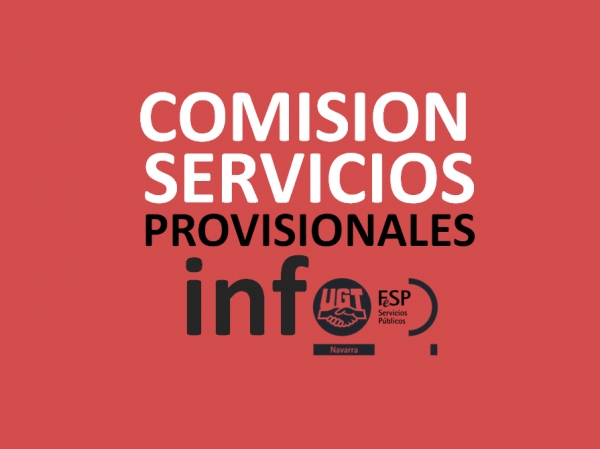 Educacion Navarra. Comisión de Servicios CAP: publicada la lista provisional
