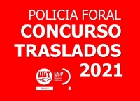 Policía Foral. Concurso de traslados 2021. InfoUGT.