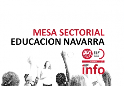 Educación Navarra: propuesta EBAU, &quot;no&quot; vuelta y otras cuestiones de la mesa sectorial de 15 de mayo