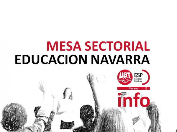 Educacion Navarra. Mesa Sectorial de 5 de junio de 2020.