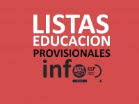 Educacion Navarra. Listas provisionales de contratacion de 1 de junio de 2020.