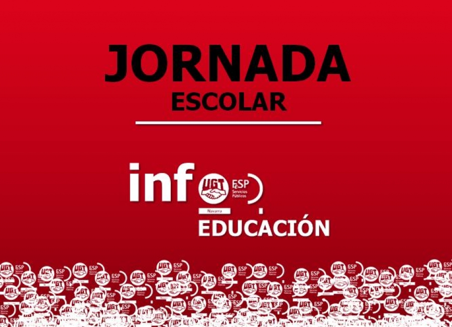 Educacion Navarra. Procedimiento solicitud de Jornada Continua o Flexible