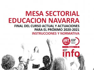 Mesa Sectorial Educación: final de curso y actuaciones para el próximo.