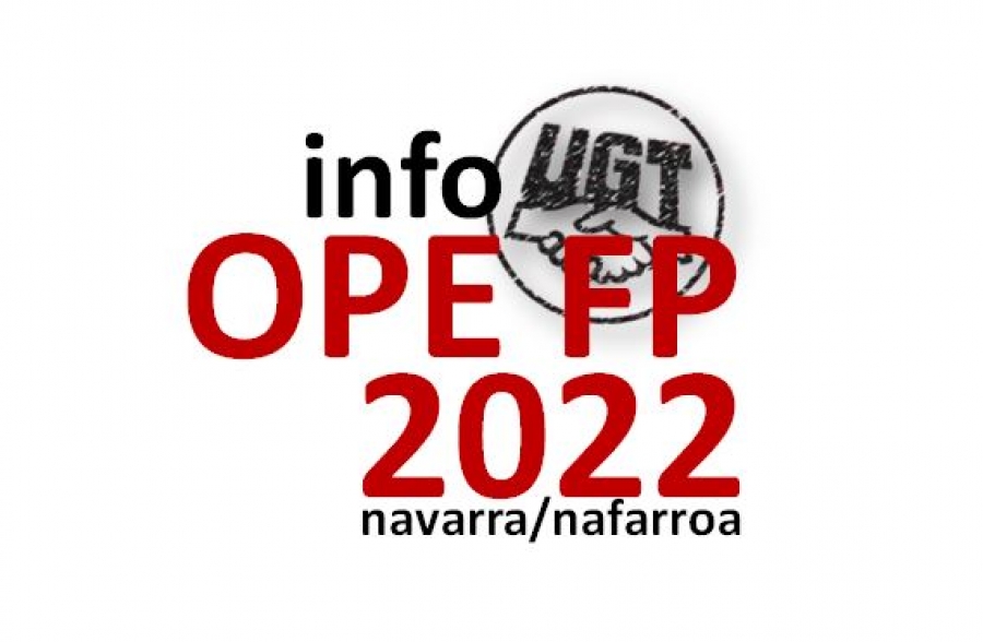 Educación Navarra. OPE FP2022.