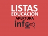 Educación Navarra. Apertura de listas específicas junio 2020ko ekaineko zerrenda espezifikoen irekiera