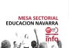 Educación Navarra. Mesa sectorial 23 junio y protocolo para el proximo curso.
