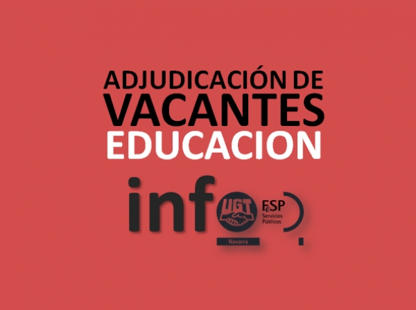 Educacion Navarra Conservatorio. Acto de adjudicación de vacantes a aspirantes a la contratación temporal.
