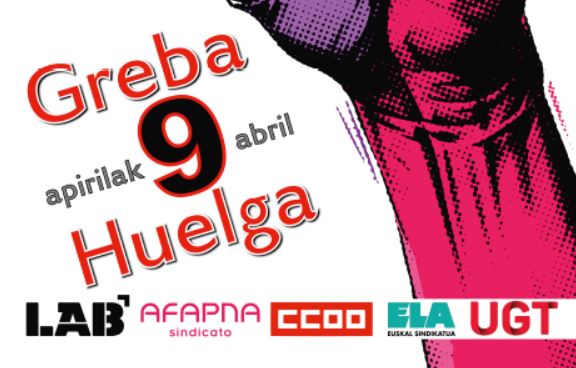 En este momento estás viendo 9abril. Huelga por unos servicios públicos de calidad.