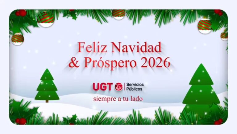 Lee más sobre el artículo Hacemos que ocurran las cosas. UGT te desea una Feliz Navidad.