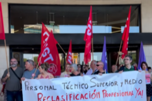 UGT Y CCOO LLAMAN A LA HUELGA AL PERSONAL TÉCNICO MEDIO Y SUPERIOR DEL SNS PARA EXIGIR LA IMPLANTACIÓN DE SU RECLASIFICACIÓN PROFESIONAL