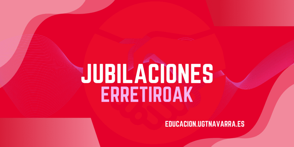 Jubilaciones Educación Pública Navarra