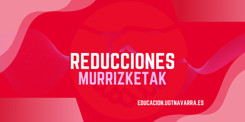 Reducciones Educación Pública Navarra