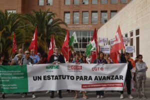 El personal del SNS-O exige avances reales en derechos y la actualización de sus condiciones laborales.