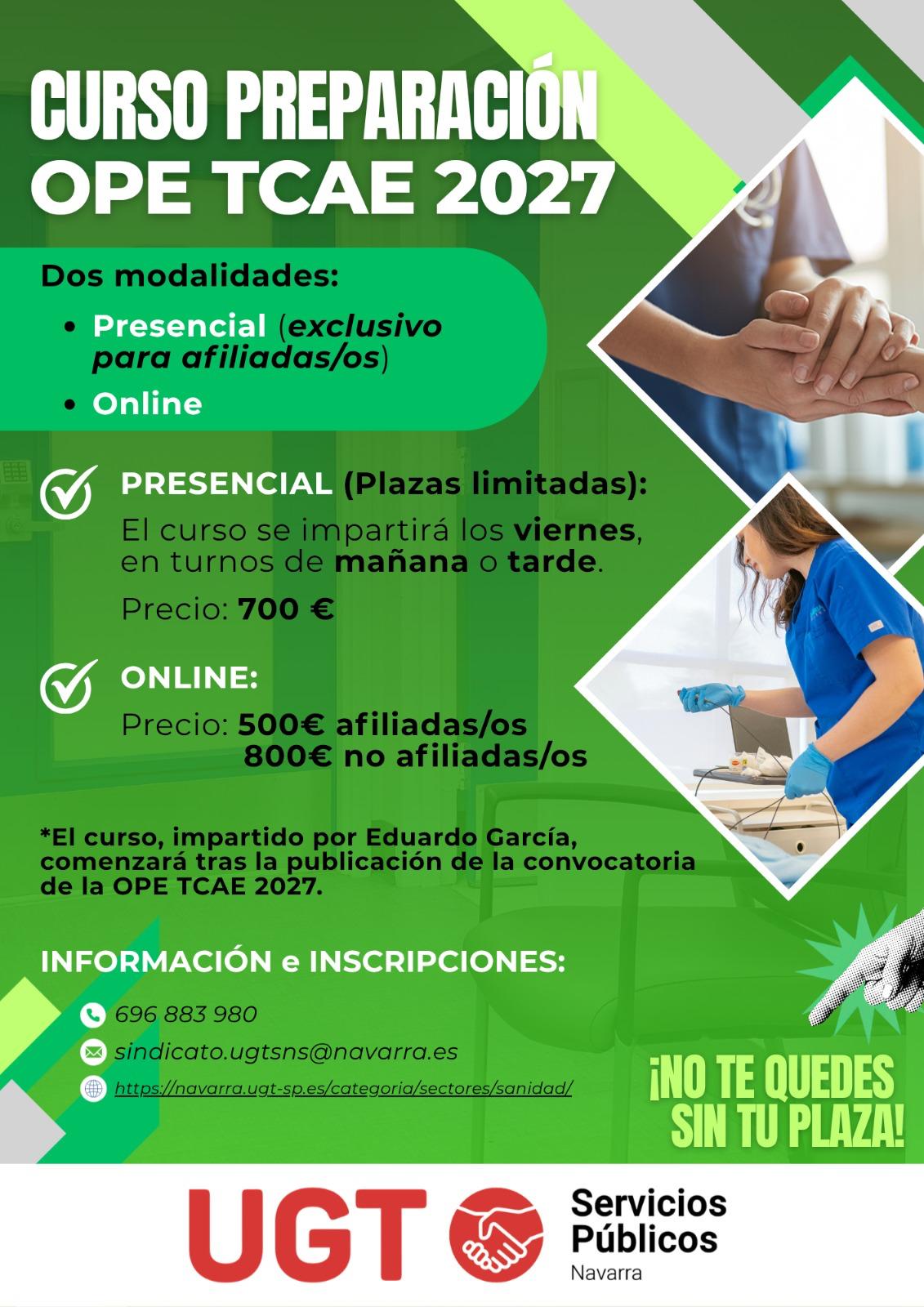 OPE TCAE: ¡Prepárate con los mejores!