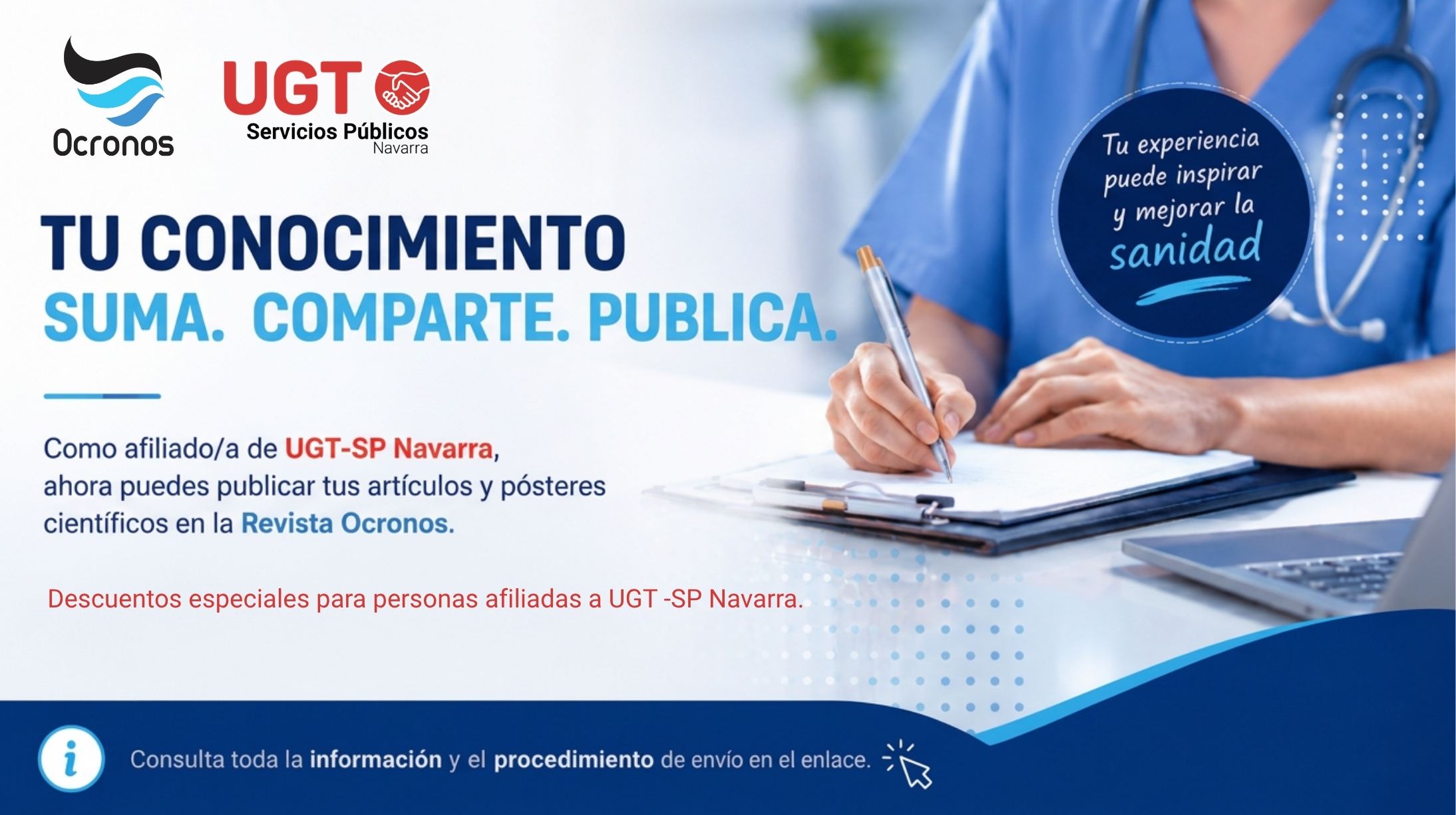 Publica tus trabajos científicos en la Revista Ocronos