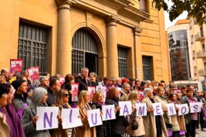 8M. Concentración por el día internacional de la mujer trabajadora.