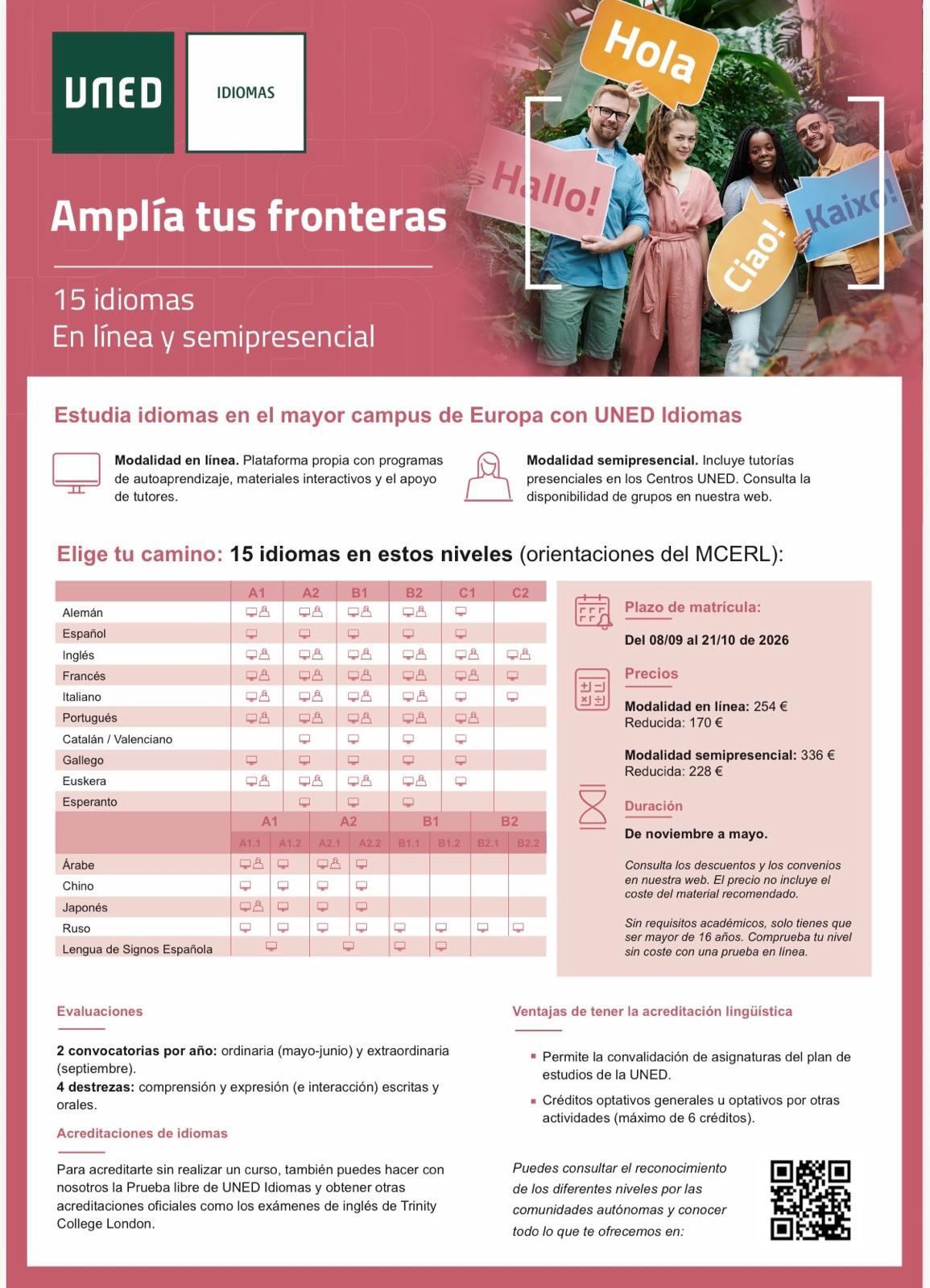 En este momento estás viendo 🌍 Amplía tus fronteras con UNED Idiomas
