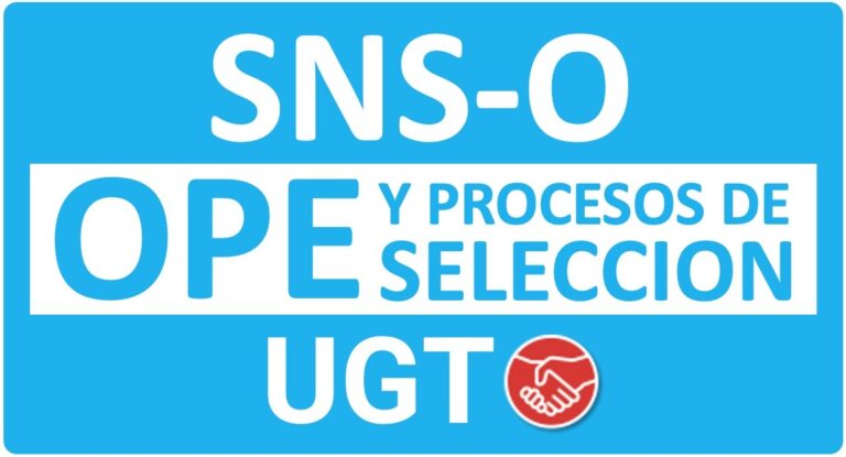 Lee más sobre el artículo Empleo SNS-O. OPES y Procesos de Selección.