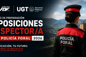 Oposición Inspector/a Policía Foral 2026 (GRUPO FDF)