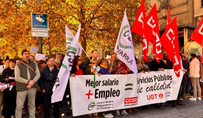 Concentracion por el empleo público de calidad.