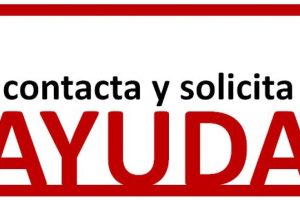 Contacta y solicita ayuda